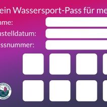 Wingfoilschüler mit Lehrer